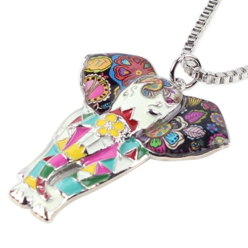 Pendant: Exquisite Jungle Elephant Alloy - Picture 2 of 4